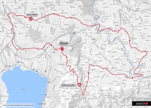Streckenverlauf Tour de Suisse 2016 - Etappe 2
