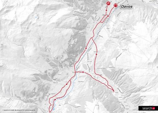 Streckenverlauf Tour de Suisse 2016 - Etappe 8