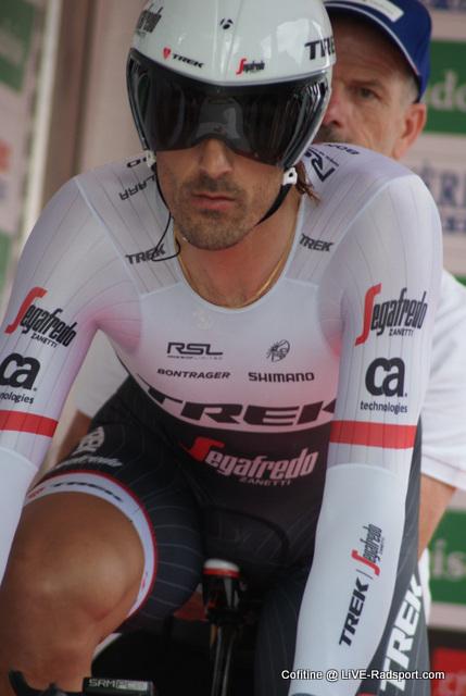 In seiner Spezialdisziplin Zeitfahren gewinnt Fabian Cancellara den Auftakt zur 80. Tour de Suisse