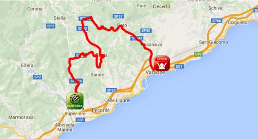 Streckenverlauf Giro dItalia Internazionale Femminile 2016 - Etappe 7