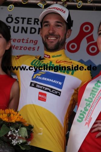 Markus Eibegger erobert in Sonntagberg das Gelbe Trikot der sterreich Rundfahrt (Foto: cyclinginside)