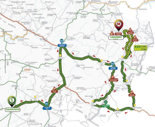 Streckenverlauf Vuelta a Burgos 2016 - Etappe 5