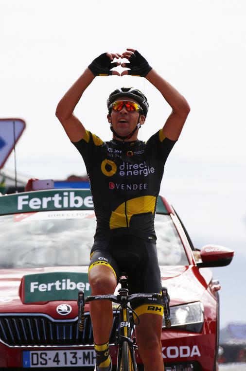 Lilian Calmejane macht es seinem Landsmann Geniez bei der Vuelta nach  Atapuma nun in Rot