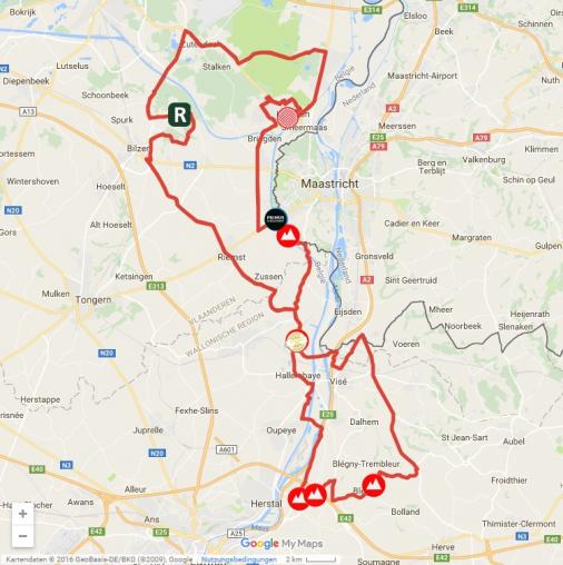 Streckenverlauf Eneco Tour 2016 - Etappe 6