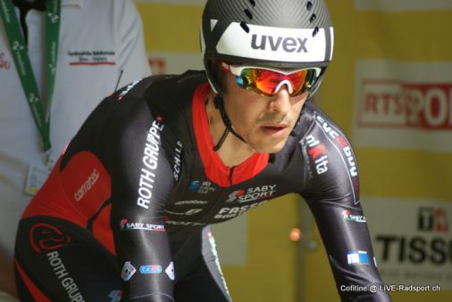 Bruno Pires bei der Tour de Romandie 2016