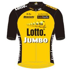 Trikot Team Lotto NL – Jumbo (TLJ) 2017 (Bild: UCI)