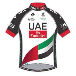 Trikot UAE Team Emirates (UAD) 2017 (Bild: UCI)