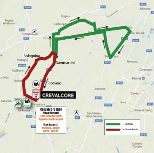 Streckenverlauf Settimana Internazionale Coppi e Bartali 2017 - Etappe 3