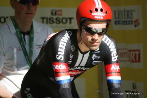 Giro-Sieger Tom Dumoulin bei der Tour de Romandie 2016