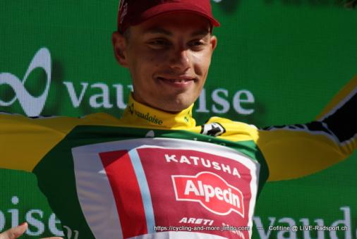 Simon Spilak fhrt vor der letzten Etappe die Gesamtwertung der Tour de Suisse an