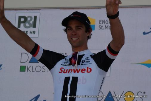 Michael Matthews hat 2 Etappen gewonnen und trgt das grne Trikot nach Paris 2017
