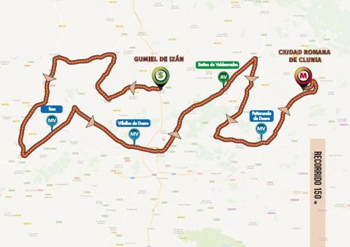 Streckenverlauf Vuelta a Burgos 2017 - Etappe 4