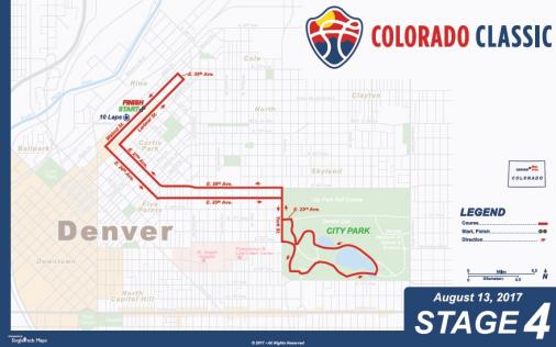 Streckenverlauf Colorado Classic 2017 - Etappe 4