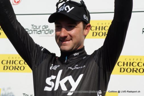 Elia Viviani ist der Sieger bei den Cyclassis in Hamburg - dieses Bild entstand bei seinem Etappensieg bei der Tour de Romandie in diesem Jahr