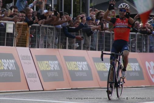 Vincenzo Nibali gewinnt wie schon vor zwei Jahren in Como