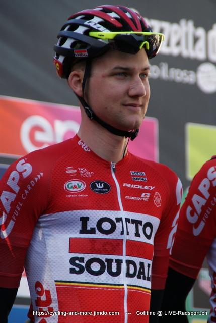 Tim Wellens - hier beim Rennen Il Lombardia 2017 - hat das letzte WorldTour-Rennen der Saison, die Tour of Guangxi, gewonnen