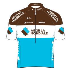 Trikot AG2R La Mondiale (ALM) 2018 (Bild: UCI)