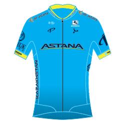 Trikot Astana Pro Team (AST) 2018 (Bild: UCI)