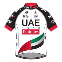 Trikot UAE Team Emirates (UAD) 2018 (Bild: UCI)