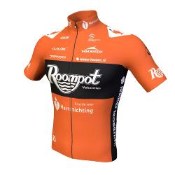 Trikot Roompot - Nederlandse Loterij (RNL) 2018 (Bild: UCI)