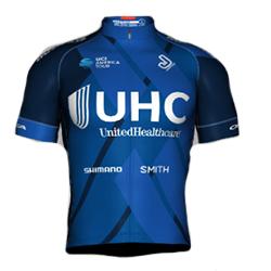 Trikot Unitedhealthcare Professional Cycling Team (UHC) 2018 (Bild: UCI)