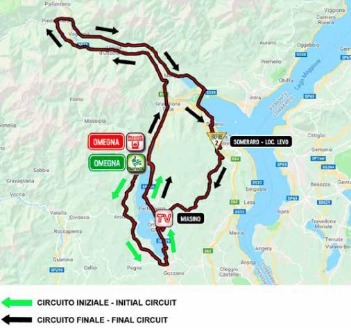 Streckenverlauf Giro dItalia Internazionale Femminile 2018 - Etappe 5