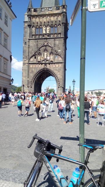 Droopys Sommerreise 2018  Auftakt der Fahrradtour von Dresden nach Florenz