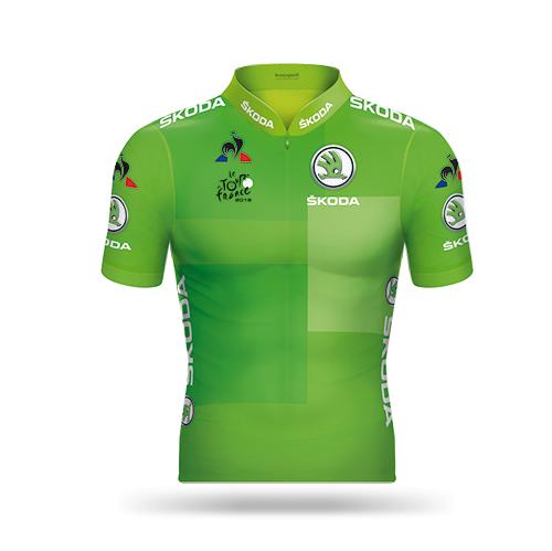 Das Grne Trikot der Tour de France 2018