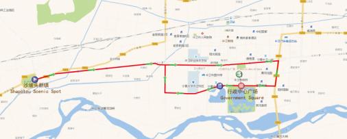 Streckenverlauf Tour of Qinghai Lake 2018 - Etappe 11