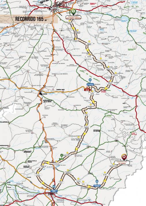 Streckenverlauf Vuelta a Burgos 2018 - Etappe 4