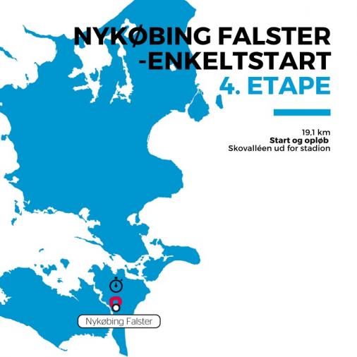 Streckenverlauf PostNord Danmark Rundt 2018 - Etappe 4