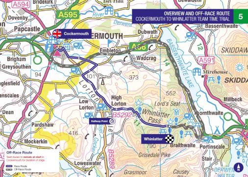 Streckenverlauf OVO Energy Tour of Britain 2018 - Etappe 5