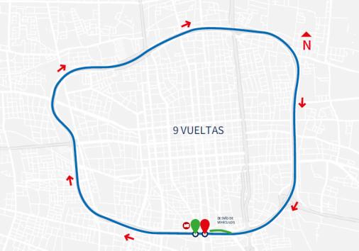 Streckenverlauf Vuelta a San Juan Internacional 2019 - Etappe 7