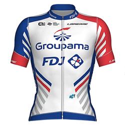 Trikot Groupama - FDJ (GFC) 2019 (Quelle: UCI)