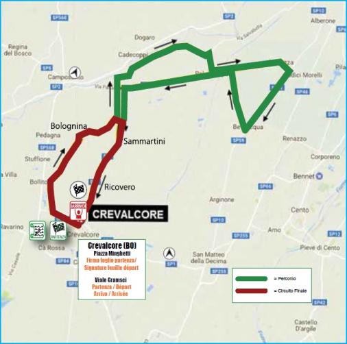 Streckenverlauf Settimana Internazionale Coppi e Bartali 2019 - Etappe 4