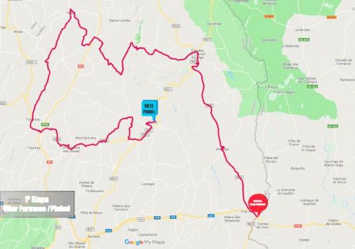 Streckenverlauf GP Beiras e Serra da Estrela 2019 - Etappe 1