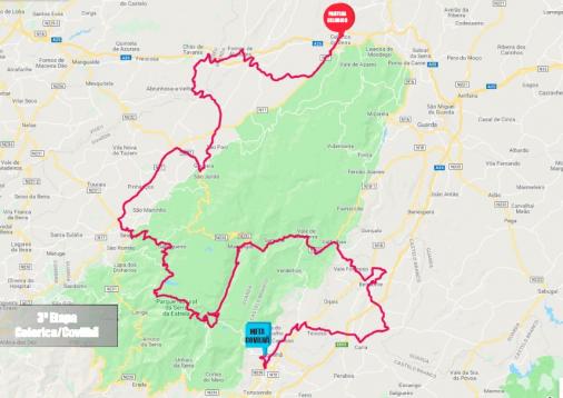 Streckenverlauf GP Beiras e Serra da Estrela 2019 - Etappe 3