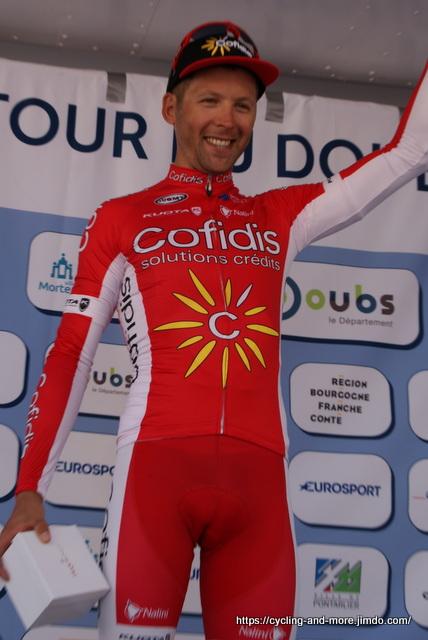 Julien Simon - hier bei seinem Sieg bei der Tour du Doubs 2018 - hat erneut ein Rennen der Coupe de France gewonnen diesmal die Tour du Finistere - Foto Christine Kroth / cycling and more