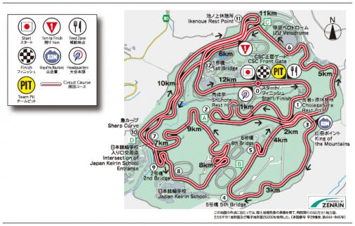 Streckenverlauf Tour of Japan 2019 - Etappe 7