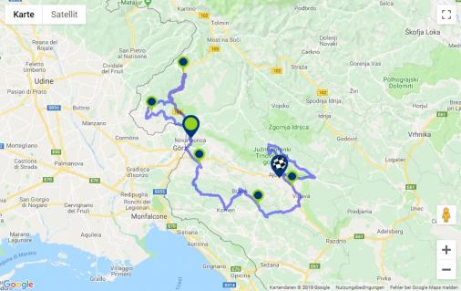 Streckenverlauf Tour of Slovenia 2019 - Etappe 4