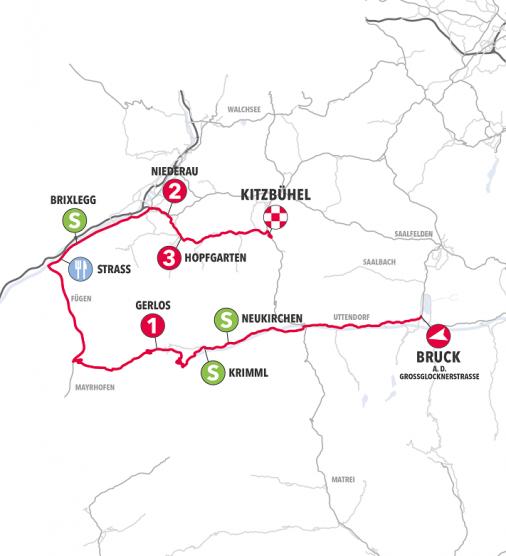 Streckenverlauf Int. sterreich Rundfahrt 2019 - Etappe 5