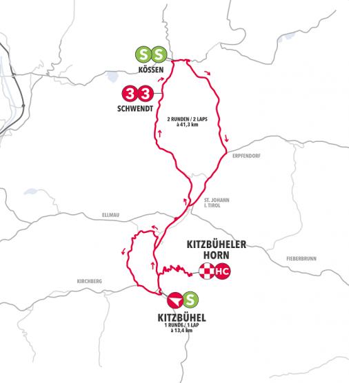 Streckenverlauf Int. Österreich Rundfahrt 2019 - Etappe 6