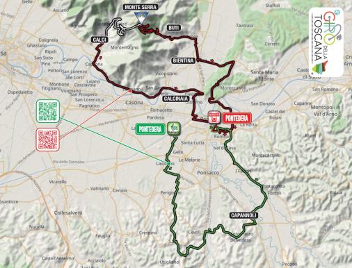 Streckenverlauf Giro della Toscana - Memorial Alfredo Martini 2019