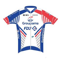 Trikot Groupama - FDJ (GFC) 2020 (Quelle: UCI)
