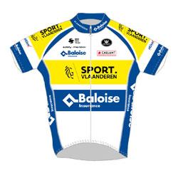 Trikot Sport Vlaanderen - Baloise (SVB) 2020 (Quelle: UCI)