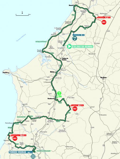 Streckenverlauf Volta a Portugal em Bicicleta Edio Especial 2020 - Etappe 6