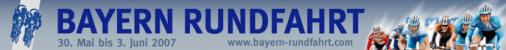 Banner der Bayern-Rundfahrt 2007