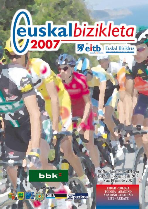 Plakat der Euskal Bizikleta 2007