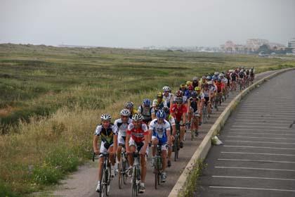 Gruppeto kompletto zwischen St. Cyprien-Plage und Canet-Plage