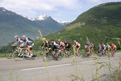 Anfahrt zum Col de la Madeleine